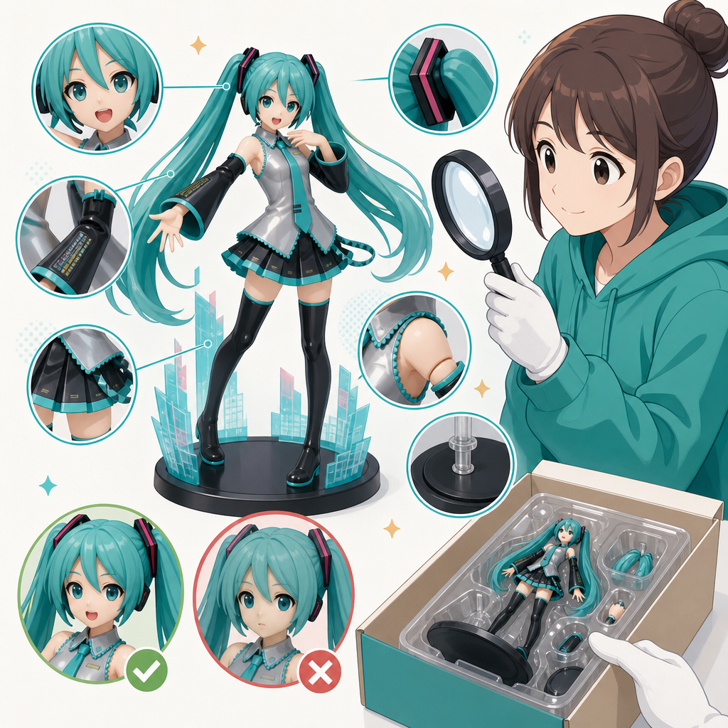 Hatsune Miku Cómo verificar la autenticidad y detectar réplicas