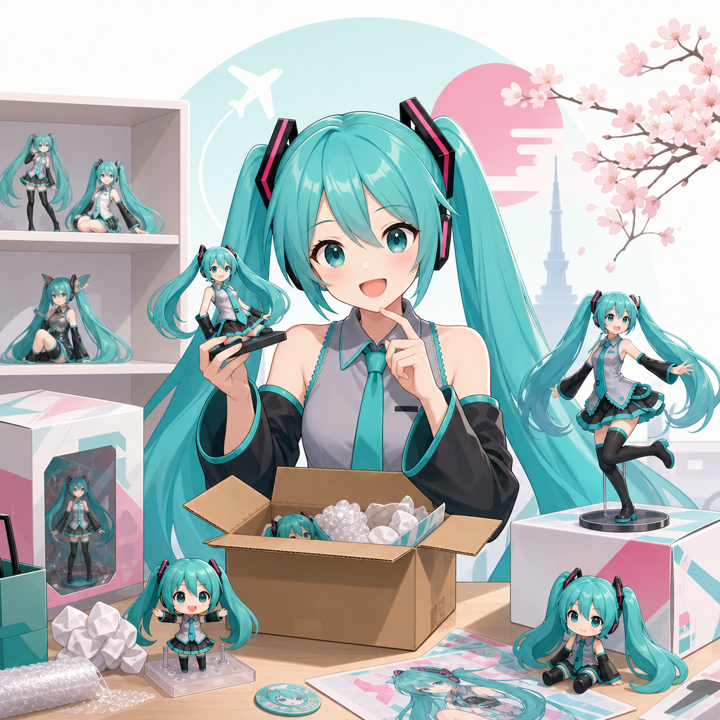Hatsune Miku Consejos para comprar coleccionables de Miku directamente desde Japón