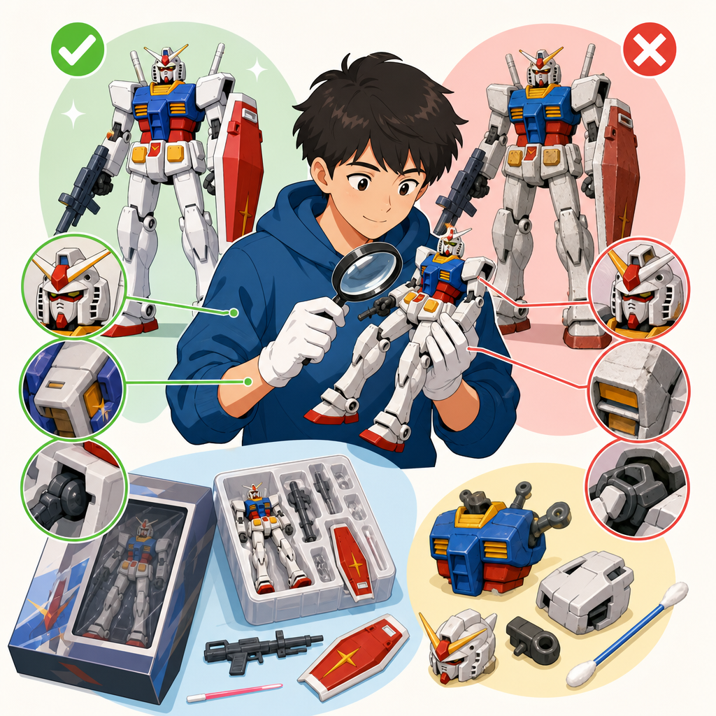 How to Spot Fake Gundam Figures: Authenticity & Condition Guide Frequently Asked Questions