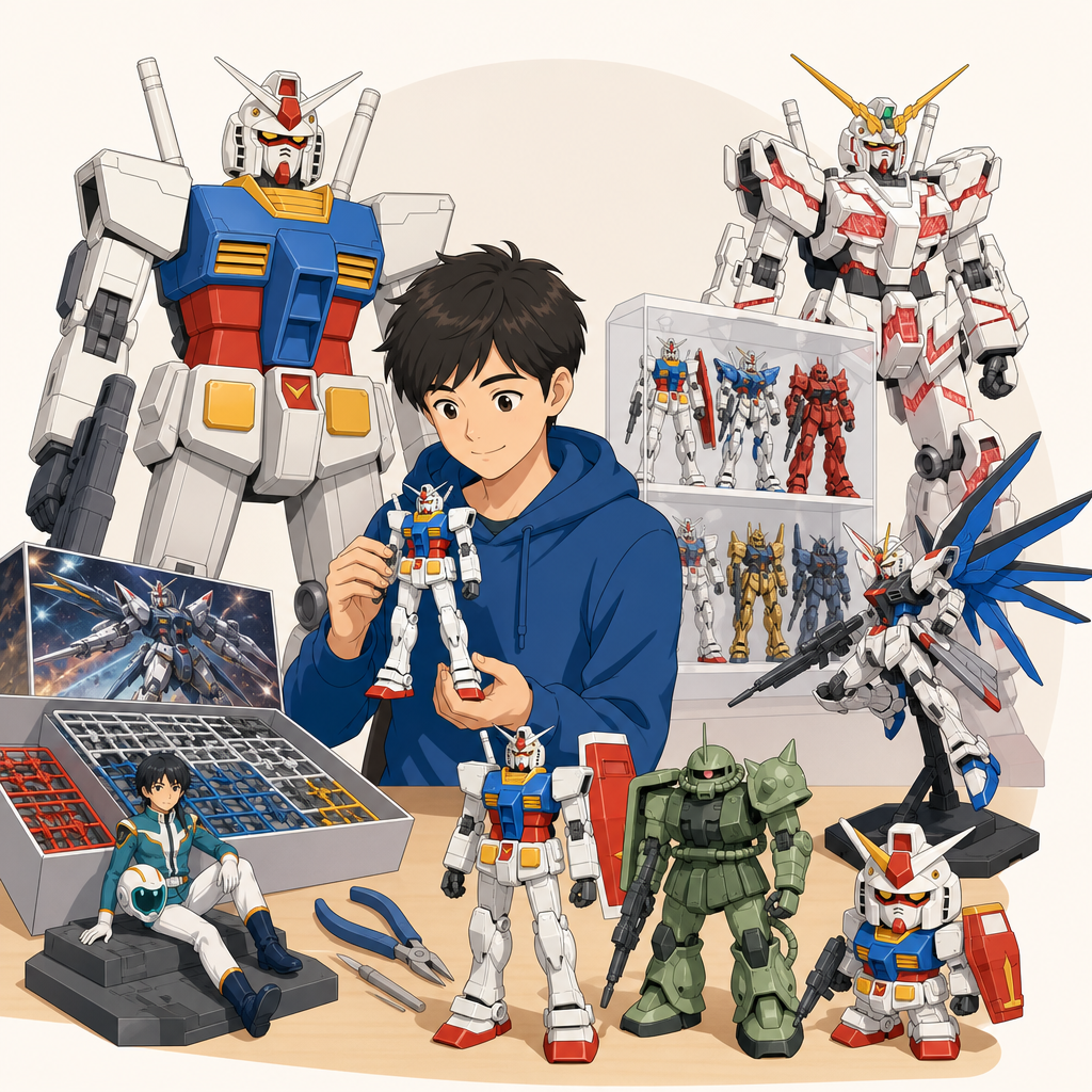 How to Start Collecting Gundam: Beginner’s Guide From Japan The Main Product Types, Explained