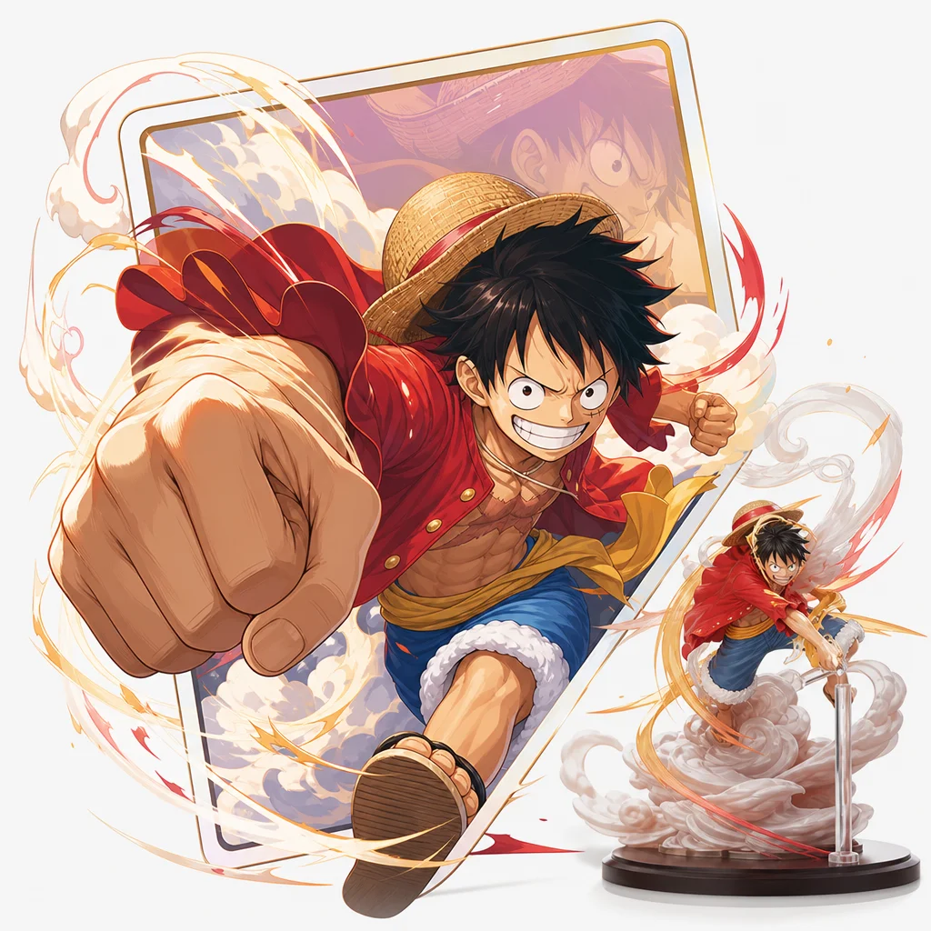 One Piece Card Game A Fist of Divine Speed Monkey D. Luffy OP11-118 SEC Bandai Never Miss New Arrivals from Japan