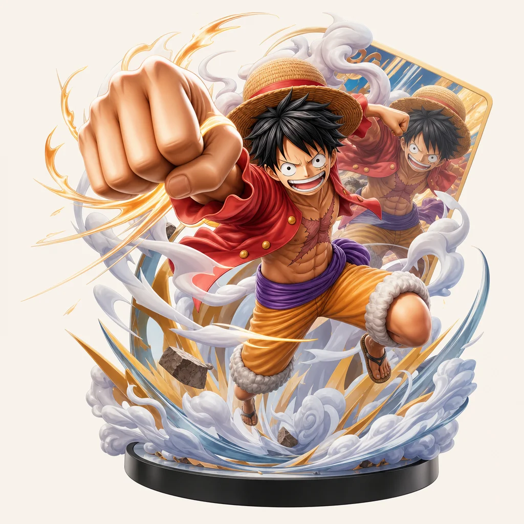 One Piece Card Game A Fist of Divine Speed Monkey D. Luffy OP11-118 SEC Bandai The One Piece Franchise: Why Collectors Care