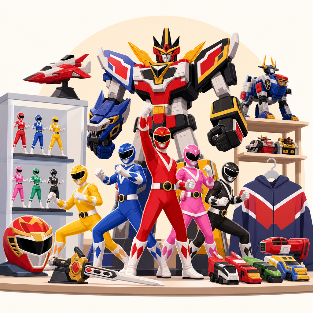 Super Sentai Qué buscan los coleccionistas de Super Sentai: figuras, mecha y mercha