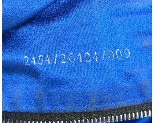 Serial number marked on the satin lining of the FENDI Mamma Baguette