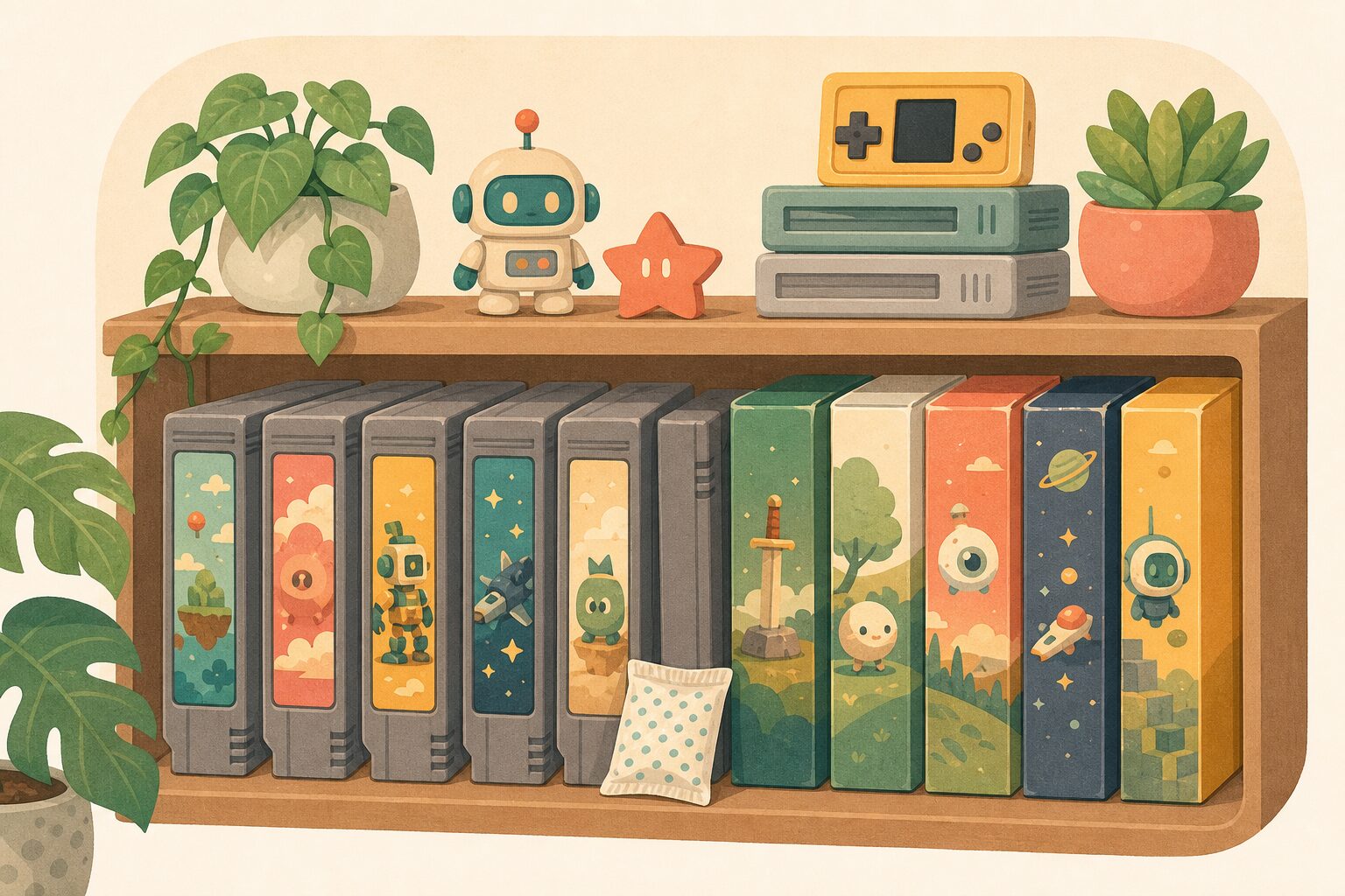 Storing Retro Games