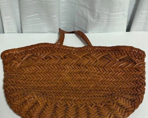 Dragon Diffusion leather mesh tote, back view