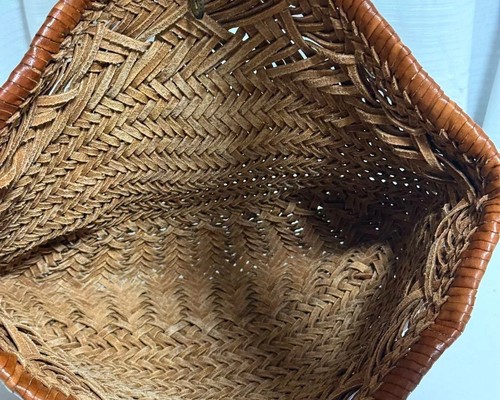 Dragon Diffusion leather mesh tote, interior