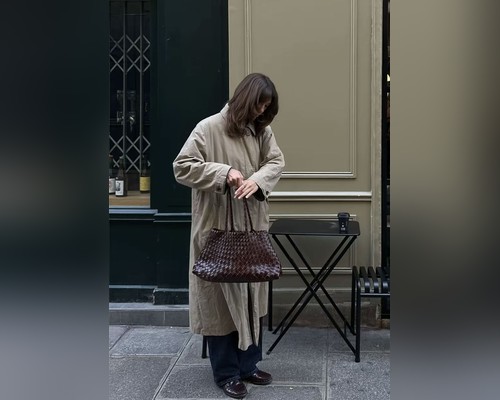 Outfit with a long coat