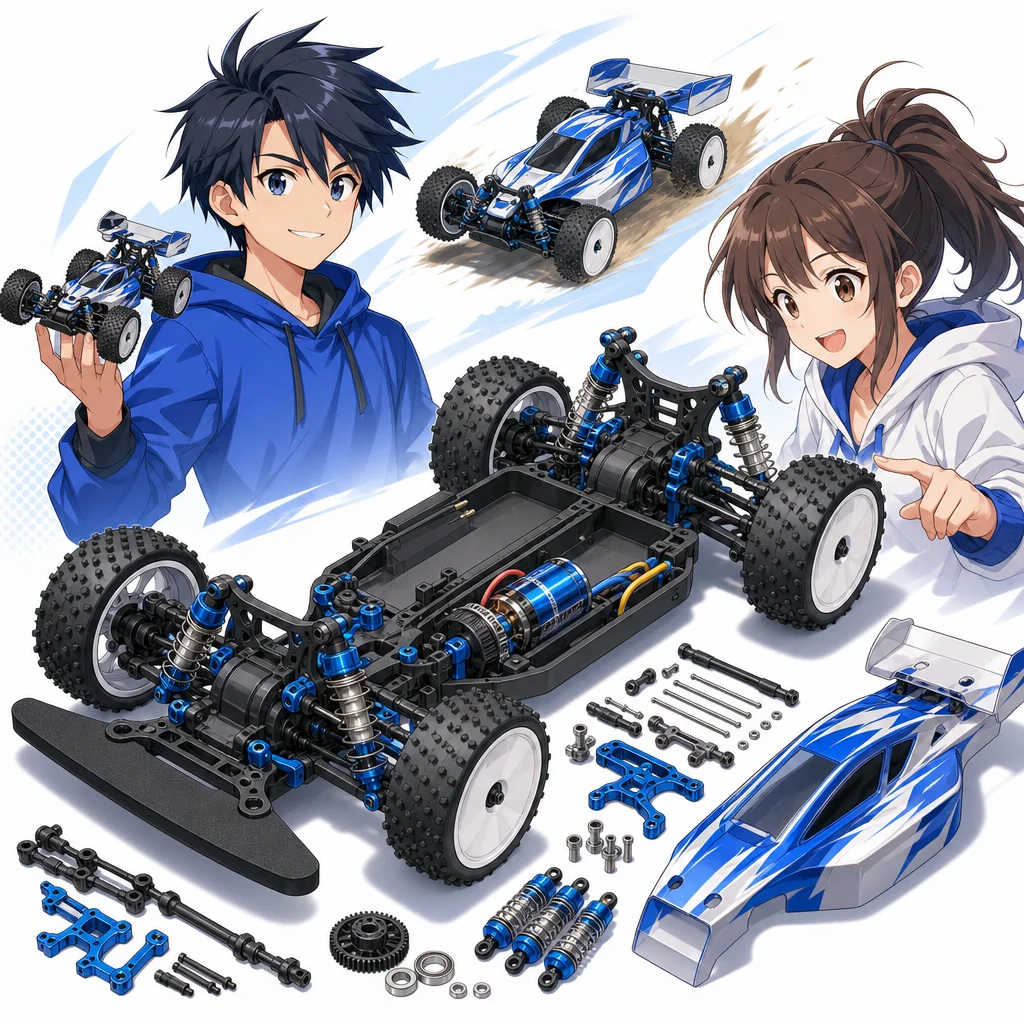 1/10 SCALE R/C 2WD HIGH PERFORMANCE OFF ROAD RACER TRF201 CHASSIS KIT TAMIYA The 1/10 TRF Franchise: Why Collectors Care