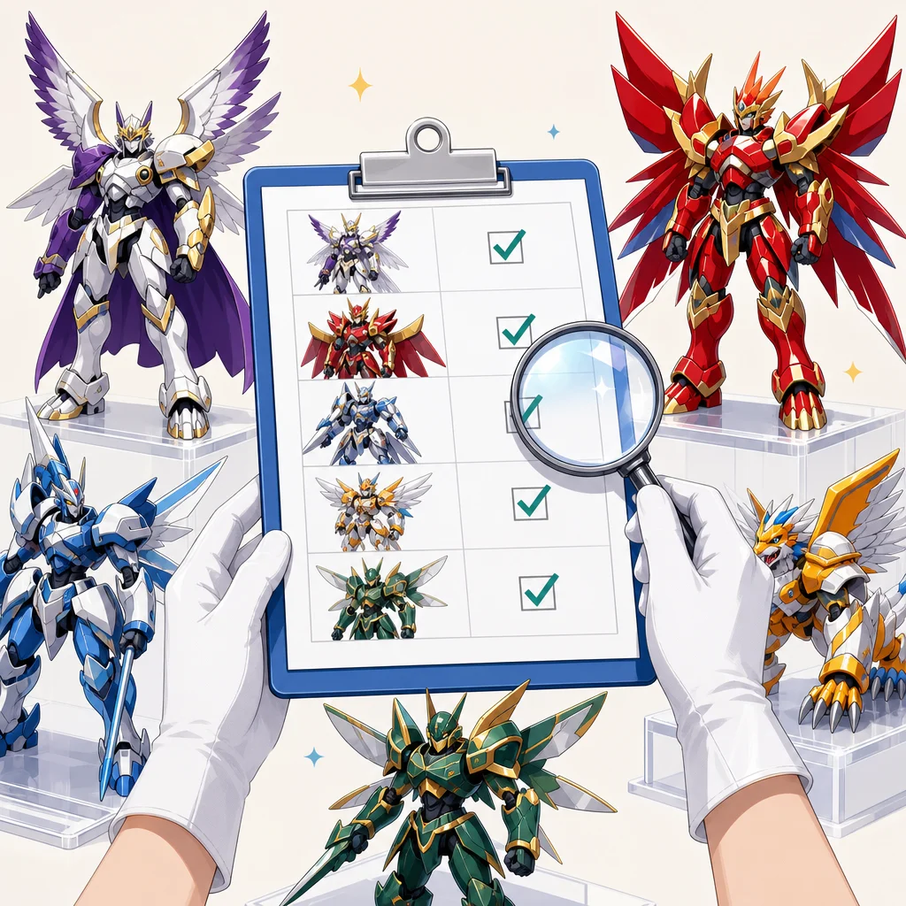 Armor Super Evolution Series EX Miracle Digimental Digimon Adventure 02 BANDAI Condition Checklist