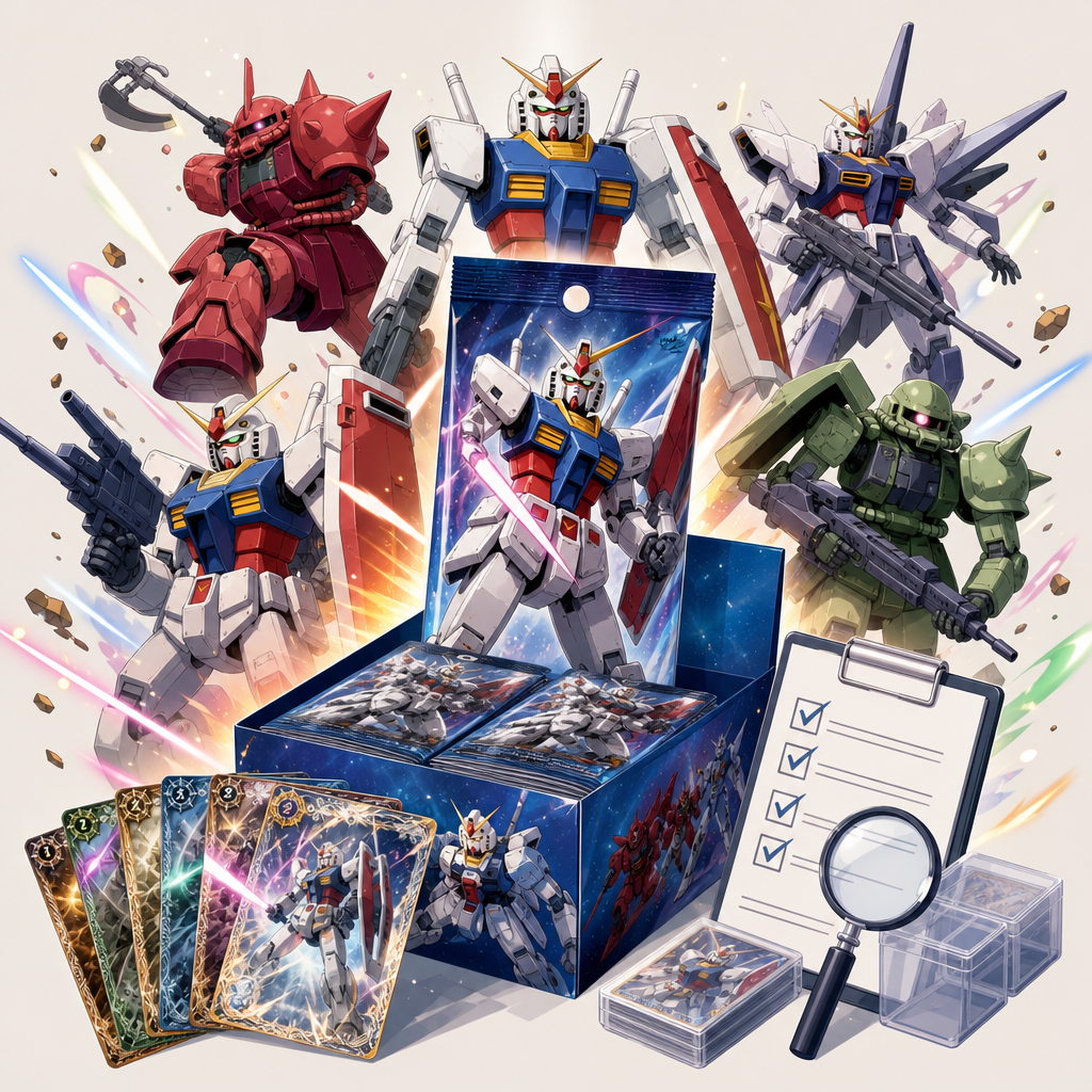 Battle Spirits Collaboration Booster Pack Mobile Suit Gundam 2nd Box TCG CB16 Condition Checklist