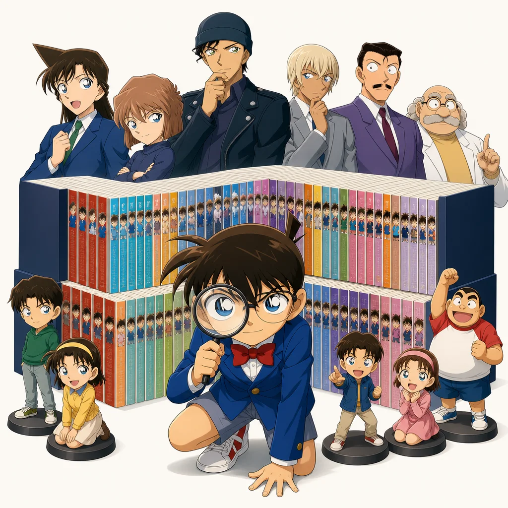 Detective Conan complete set Volumes 1-107 Gosho Aoyama Shonen Sunday Shogakukan About This Item