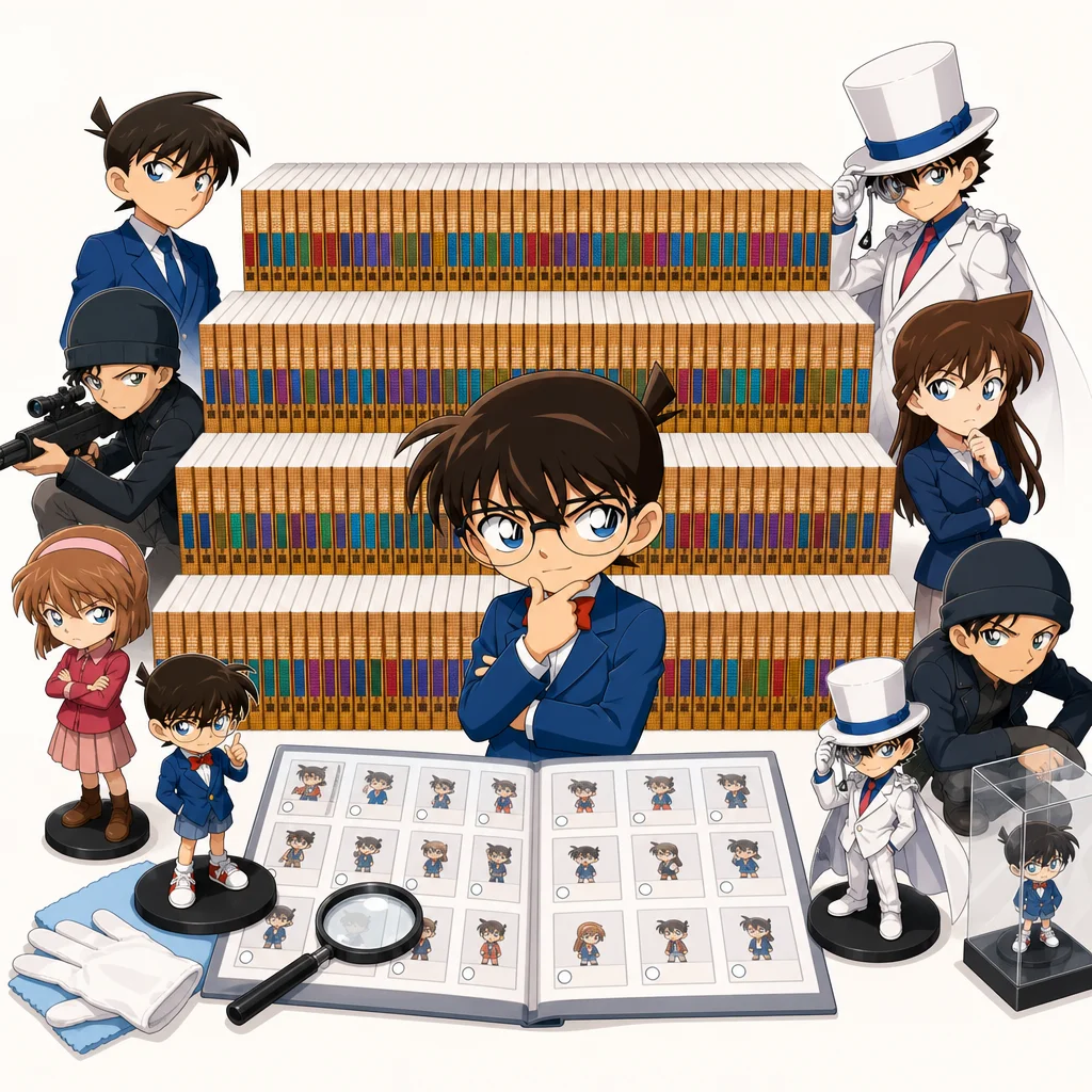 Detective Conan complete set Volumes 1-107 Gosho Aoyama Shonen Sunday Shogakukan Condition Checklist