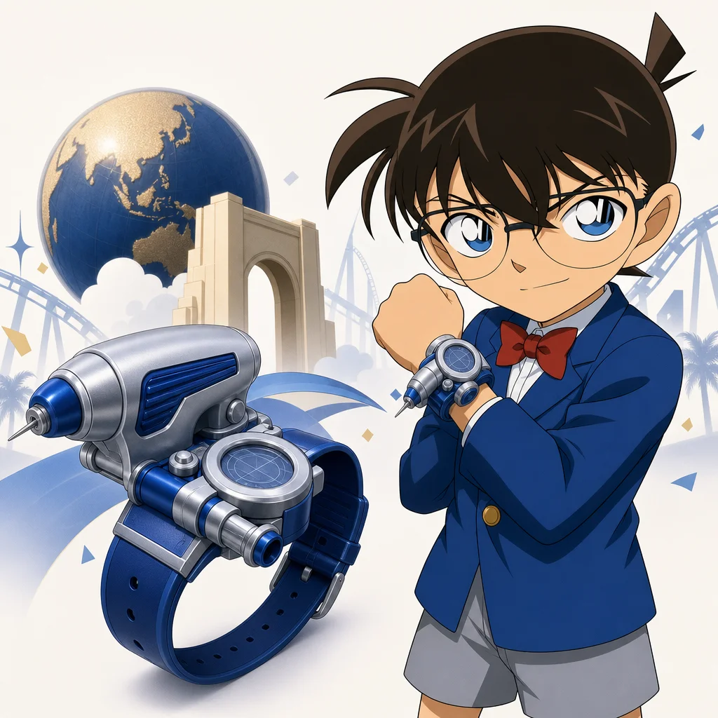Detective Conan Edogawa watch wrist anesthesia gun USJ Limited Edition 2023 About This Item