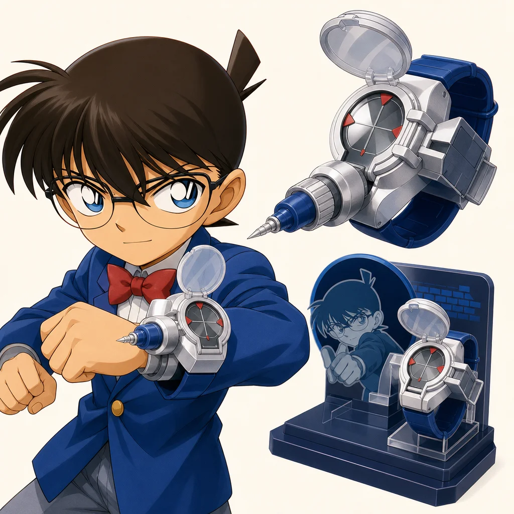Detective Conan Edogawa watch wrist anesthesia gun USJ Limited Edition 2023 The Detective Franchise: Why Collectors Care