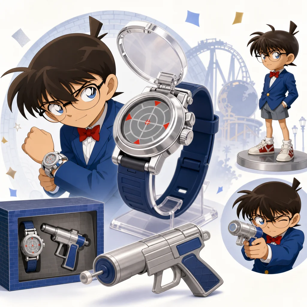 Detective Conan Edogawa watch wrist anesthesia gun USJ Limited Edition 2023 Collector's Guide: What to Look For
