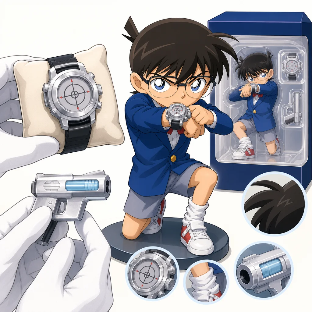 Detective Conan Edogawa watch wrist anesthesia gun USJ Limited Edition 2023 Condition Checklist