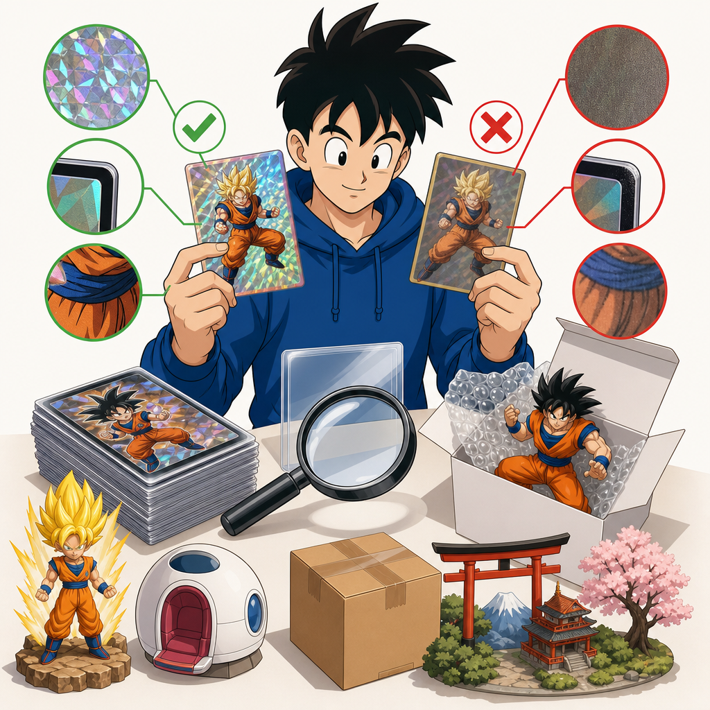 How to Spot Fake Dragon Ball Cards: Authenticity Guide Buying Safely from Japan