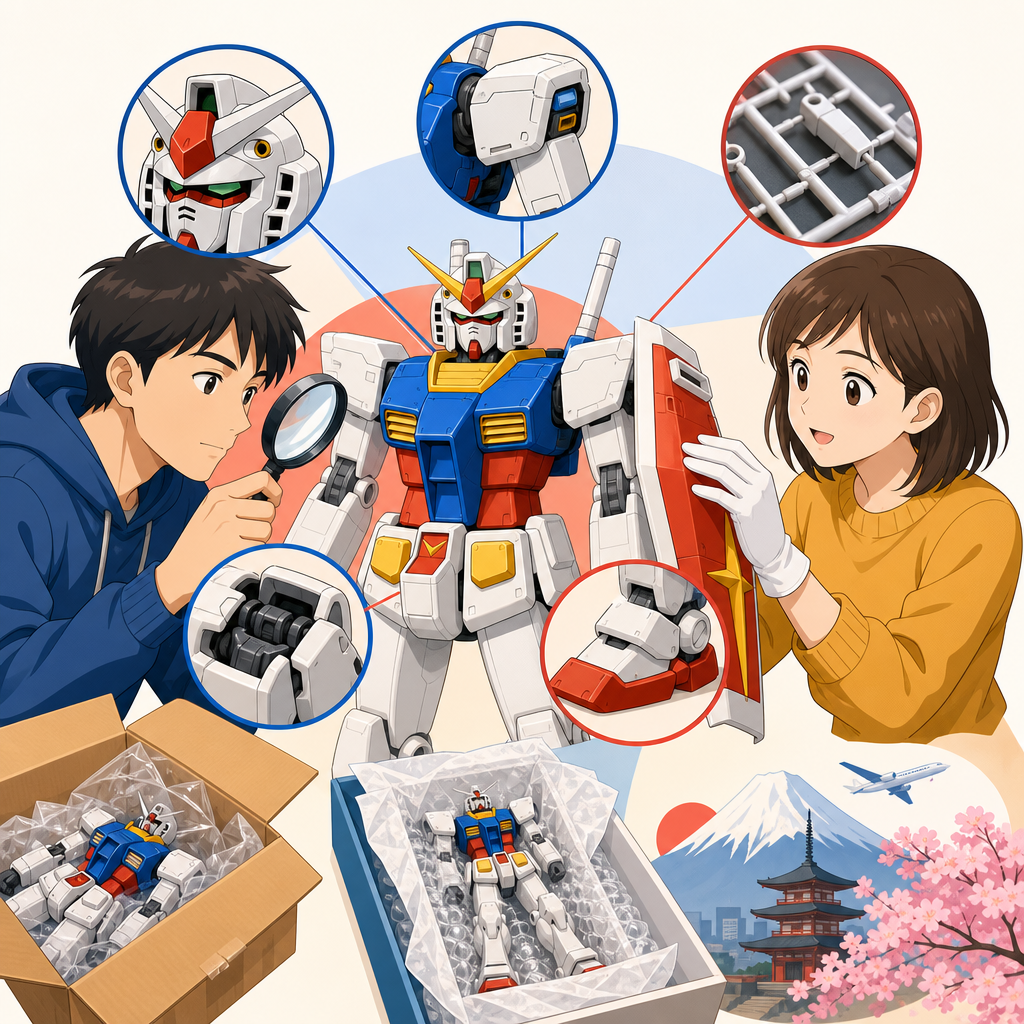 How to Spot Fake Gundam Scale Figures: Authenticity Guide Buying Safely from Japan