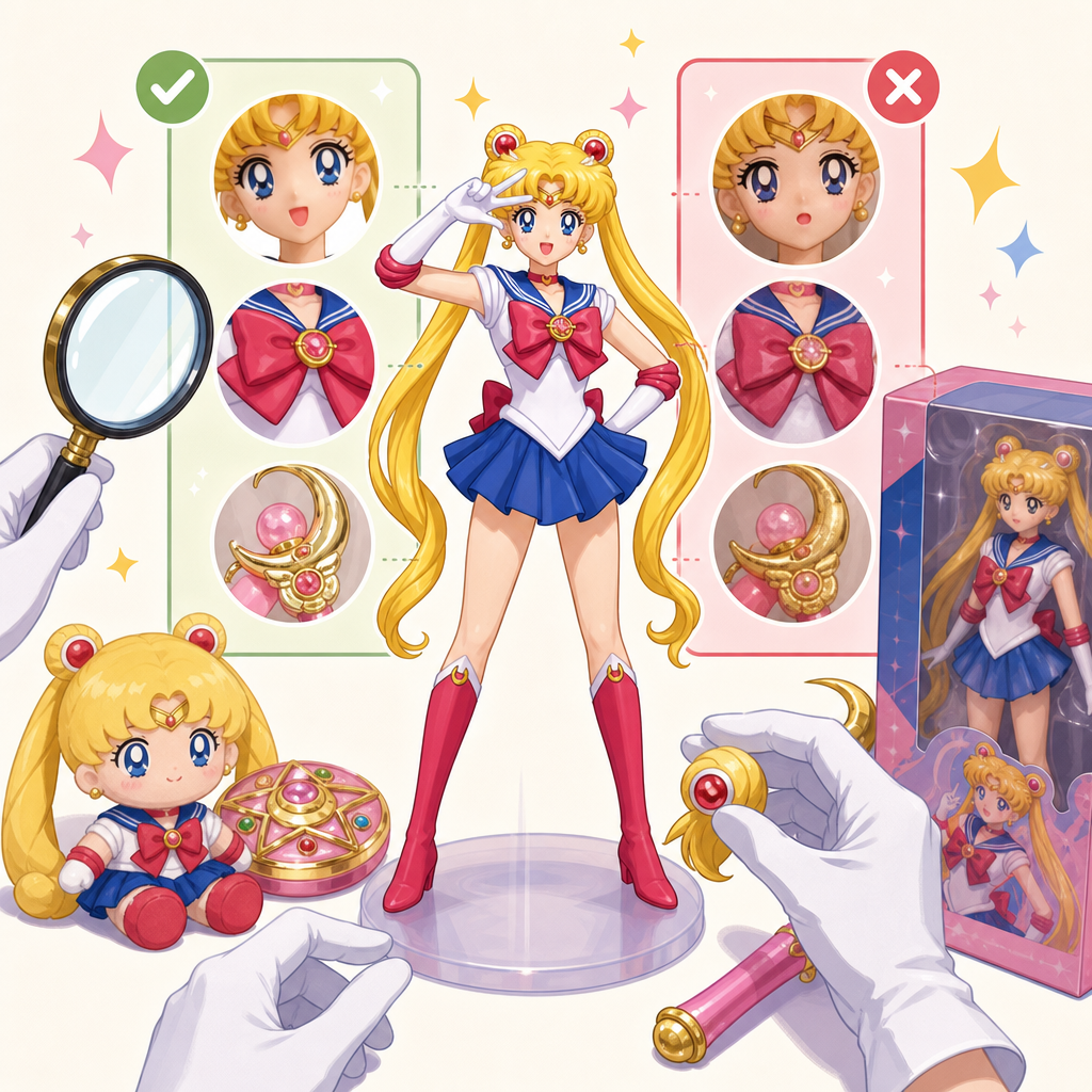 How to Spot Fake Sailor Moon Goods: Authenticity Guide Buying Safely from Japan