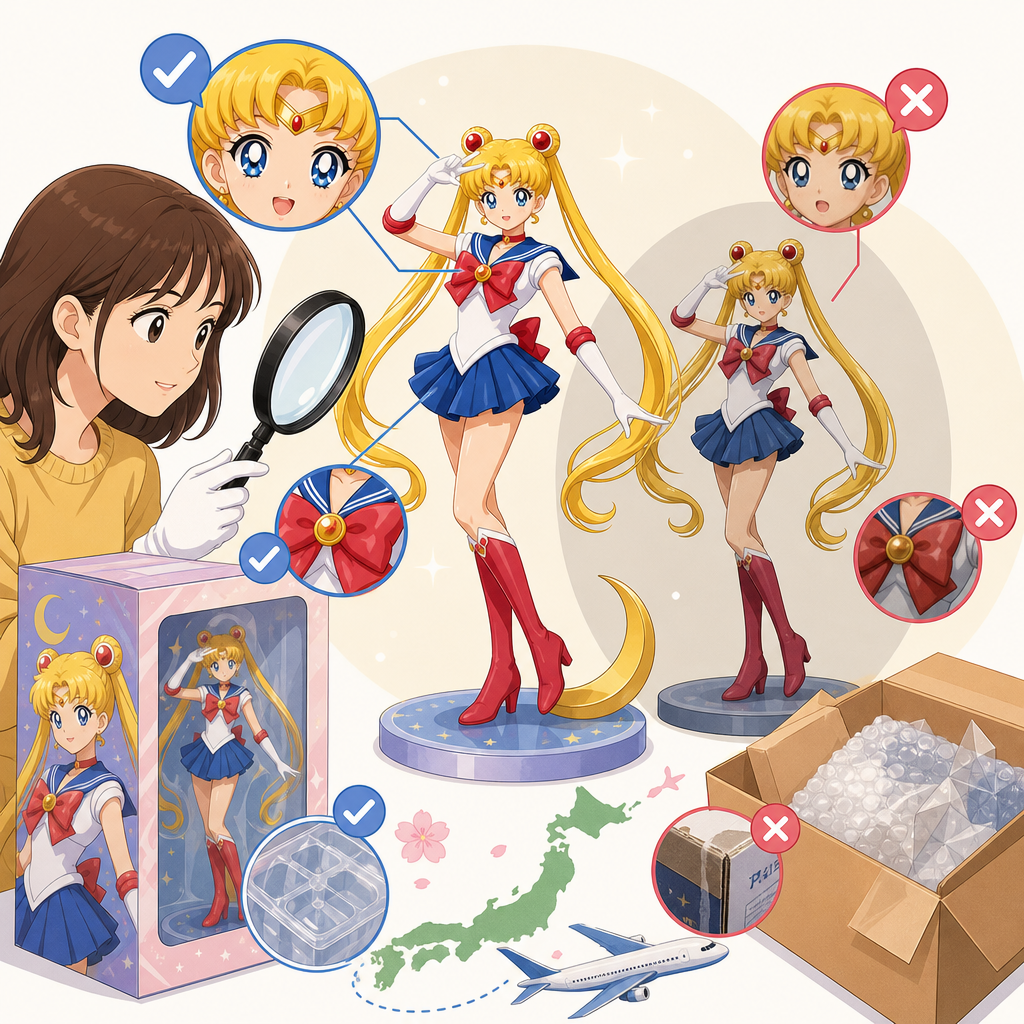 How to Spot Fake Sailor Moon Scale Figures: Authenticity Gui Buying Safely from Japan