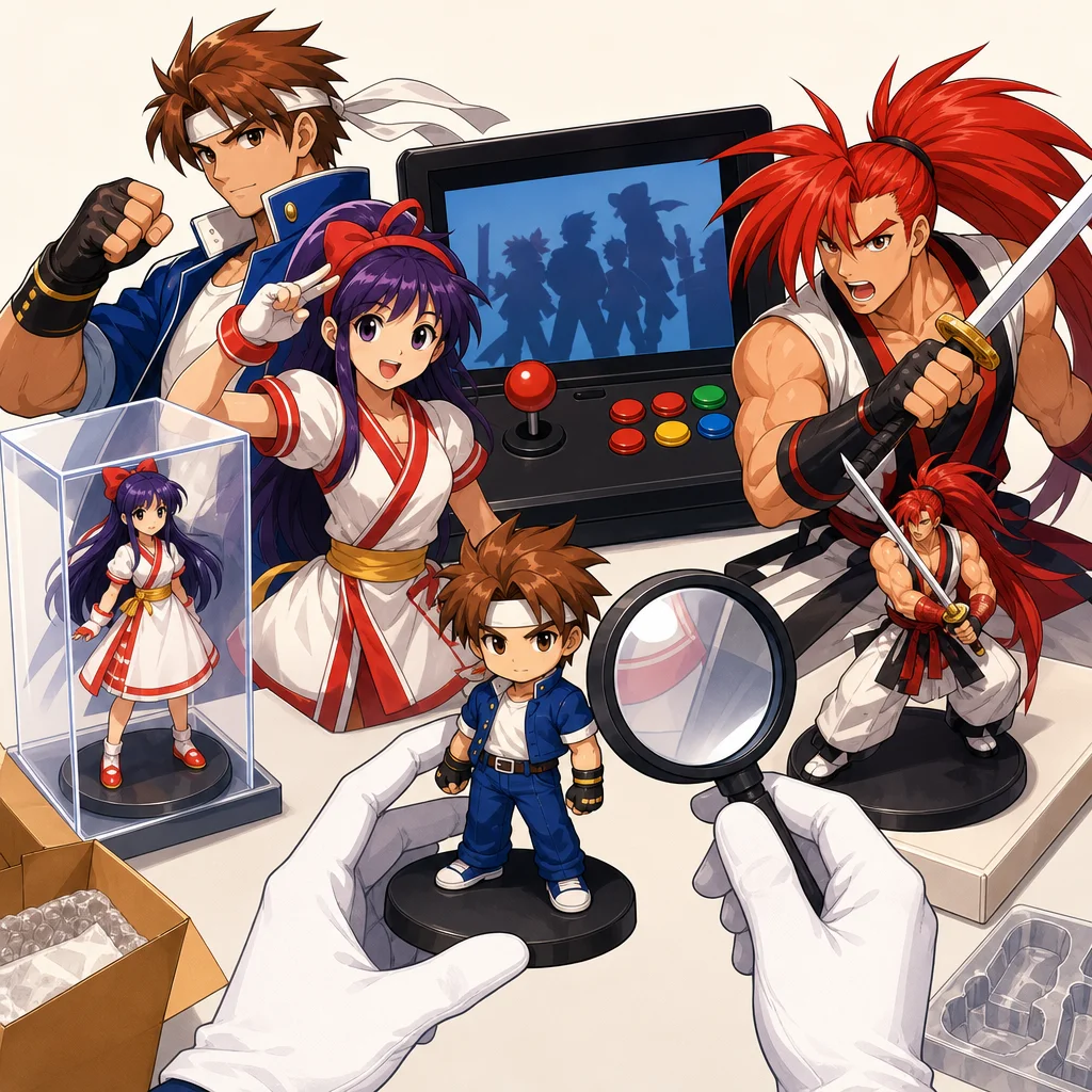 NEO GEO WAKU WAKU seven Fighting Retro Game NGH-225 logiciel Hobby SNK 1996 Collector's Guide: What to Look For