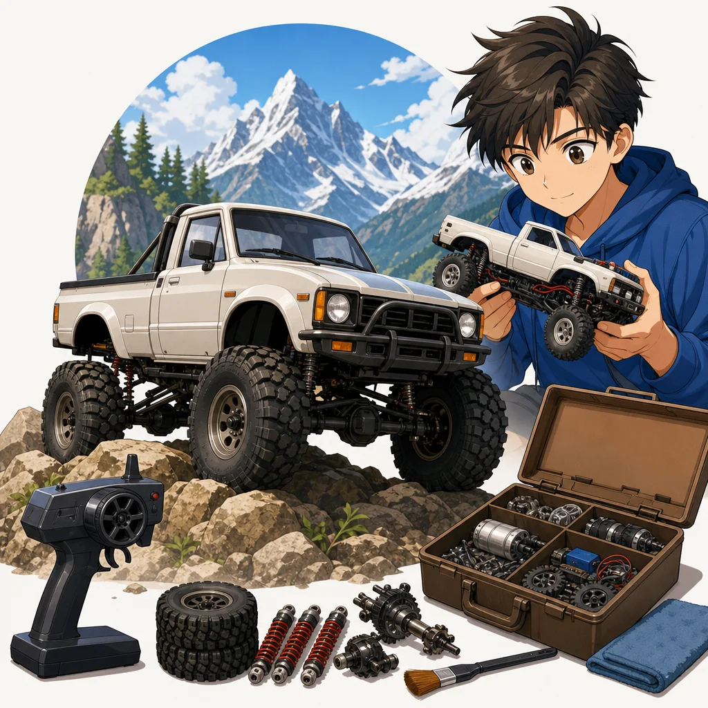 Toyota 4×4 Pick-Up Mountain Rider 1/10 RC 4WD Off-Road Radio Control Tamiya Collector's Guide: What to Look For