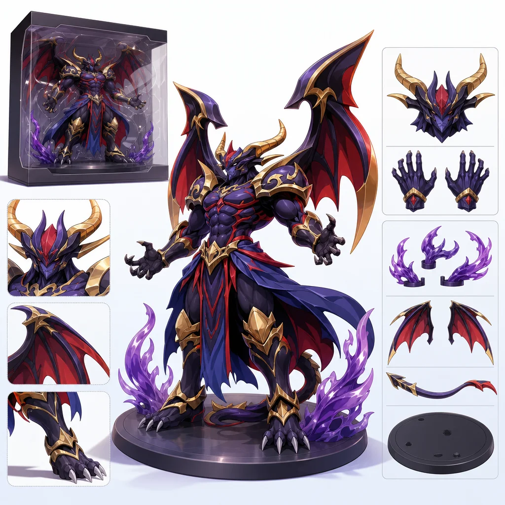 ARTFX Action Figure Series Guardian Force Diabolos FINAL FANTASY VIII KOTOBUKIYA Condition Checklist