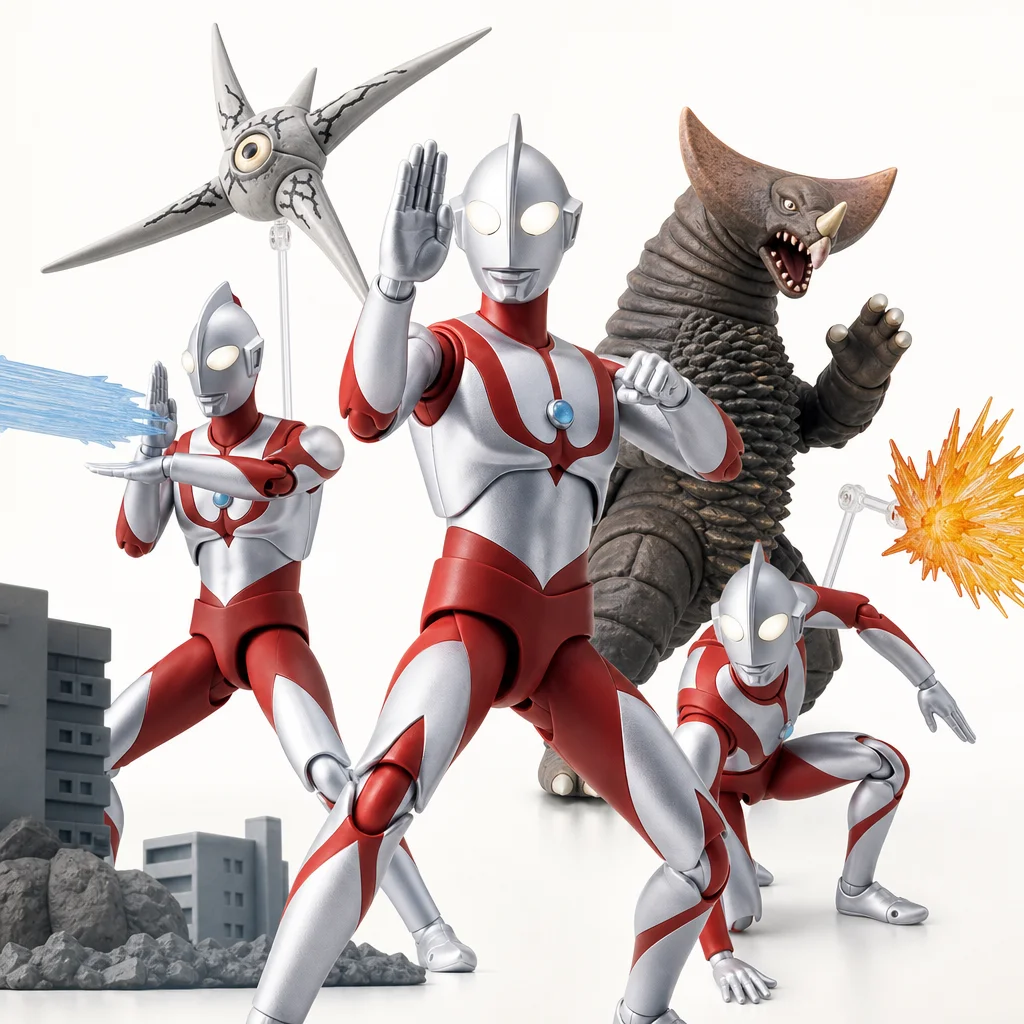 DYNACTION Shin Ultraman Special Effects Action Figures Toy Hobby BANDAI SPIRITS About This Item