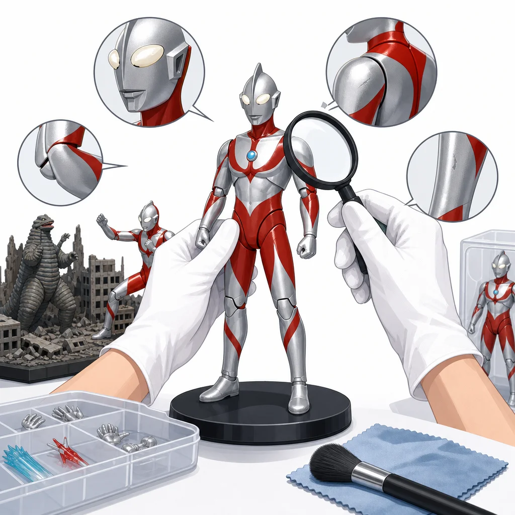 DYNACTION Shin Ultraman Special Effects Action Figures Toy Hobby BANDAI SPIRITS Condition Checklist