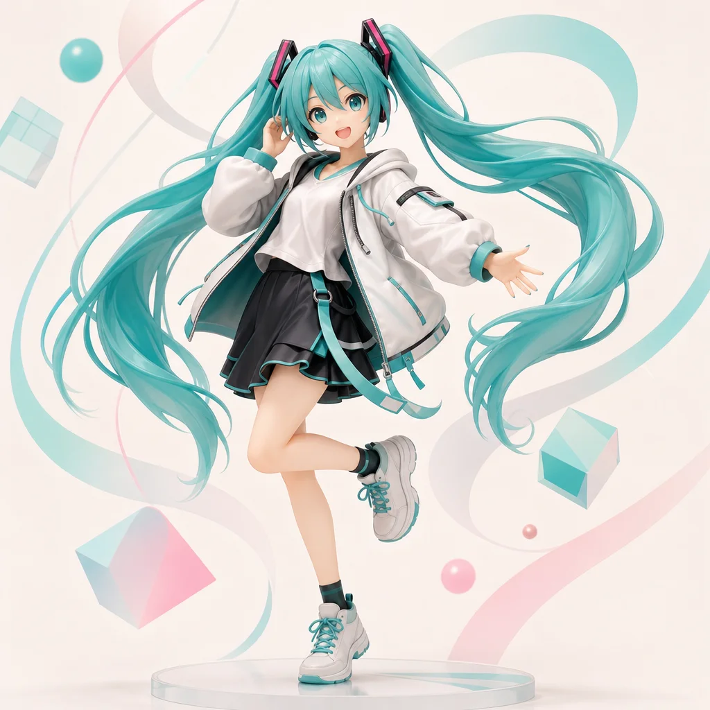 Hatsune Miku Vocaloid NT Style Casual Wear Ver. Figure Hobby Good smile company Never Miss New Arrivals from Japan