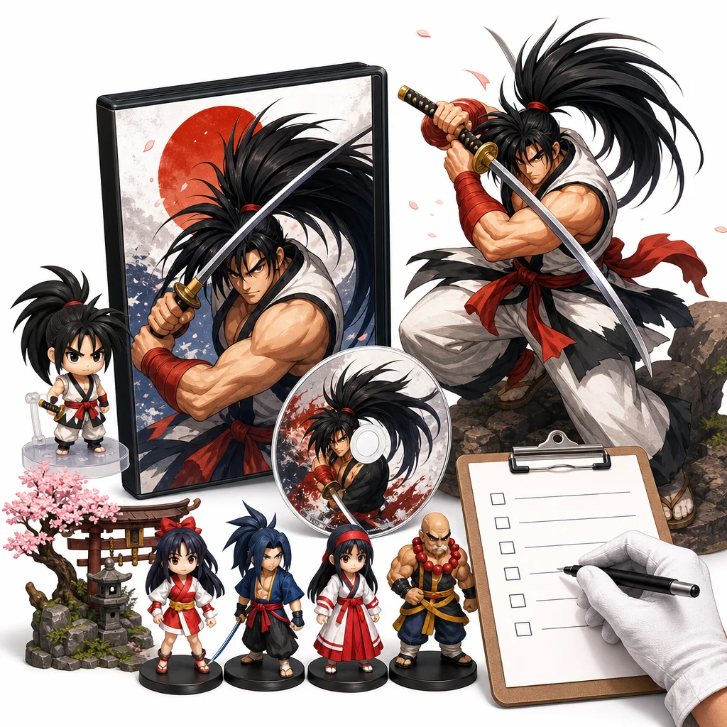 Neo Geo SAMURAI SPIRITS ZERO V 5 fighting game software Hobby SNK 2003 Haohmaru Condition Checklist