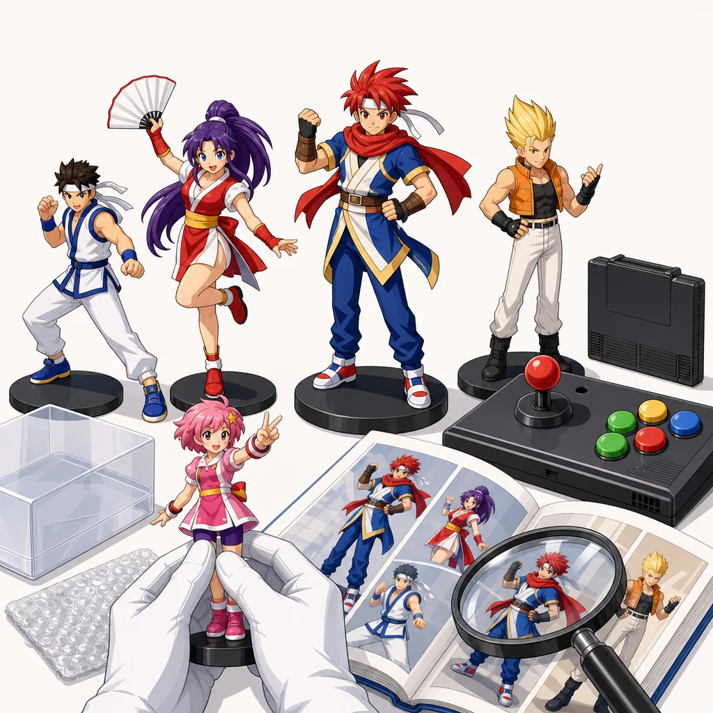 NEO GEO WAKU WAKU seven Fighting Retro Game NGH-225 software Hobby SNK 1996 Collector's Guide: What to Look For