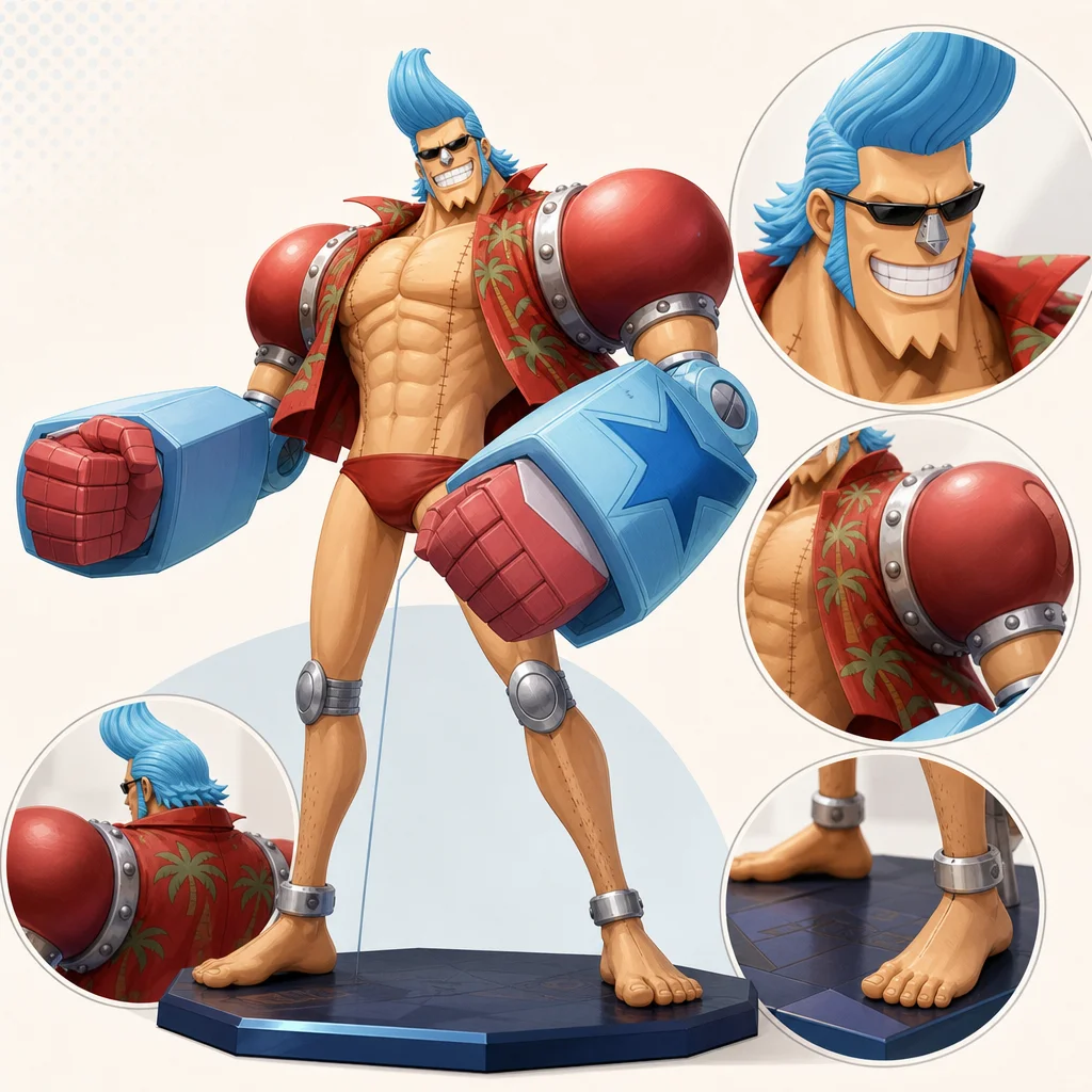 One Piece Frankie Figure Excellent Model NEO-2 Portrait Of Pirates MegaHouse Collector's Guide: What to Look For