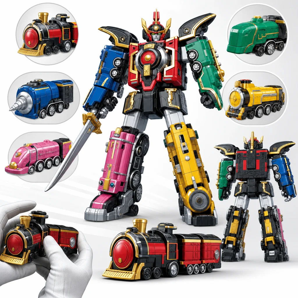 Power Rangers Gokaiger Machine Series 05 DX Engine Machalcon Megazord Bandai Collector's Guide: What to Look For