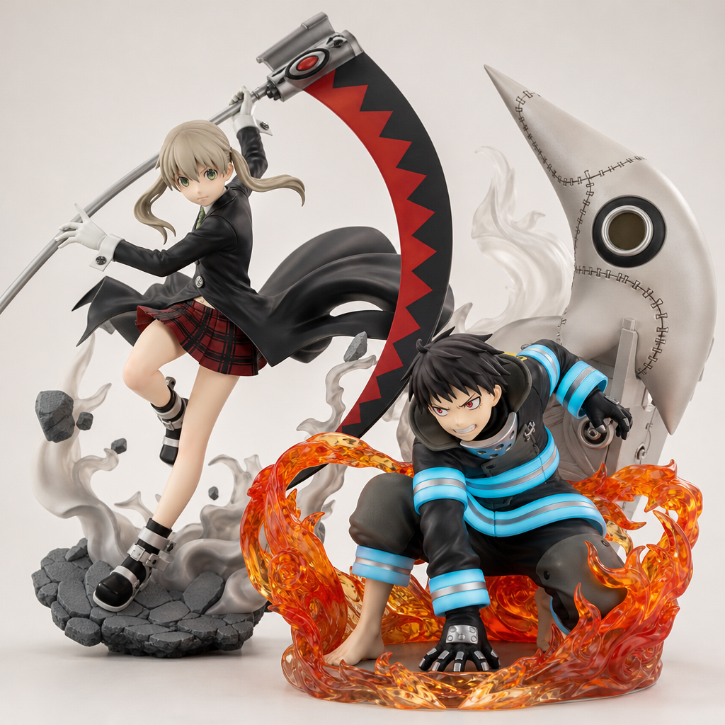 STATIC ARTS SOUL EATER maka albarn figure Fire Force after episode square enix The STATIC Franchise: Why Collectors Care