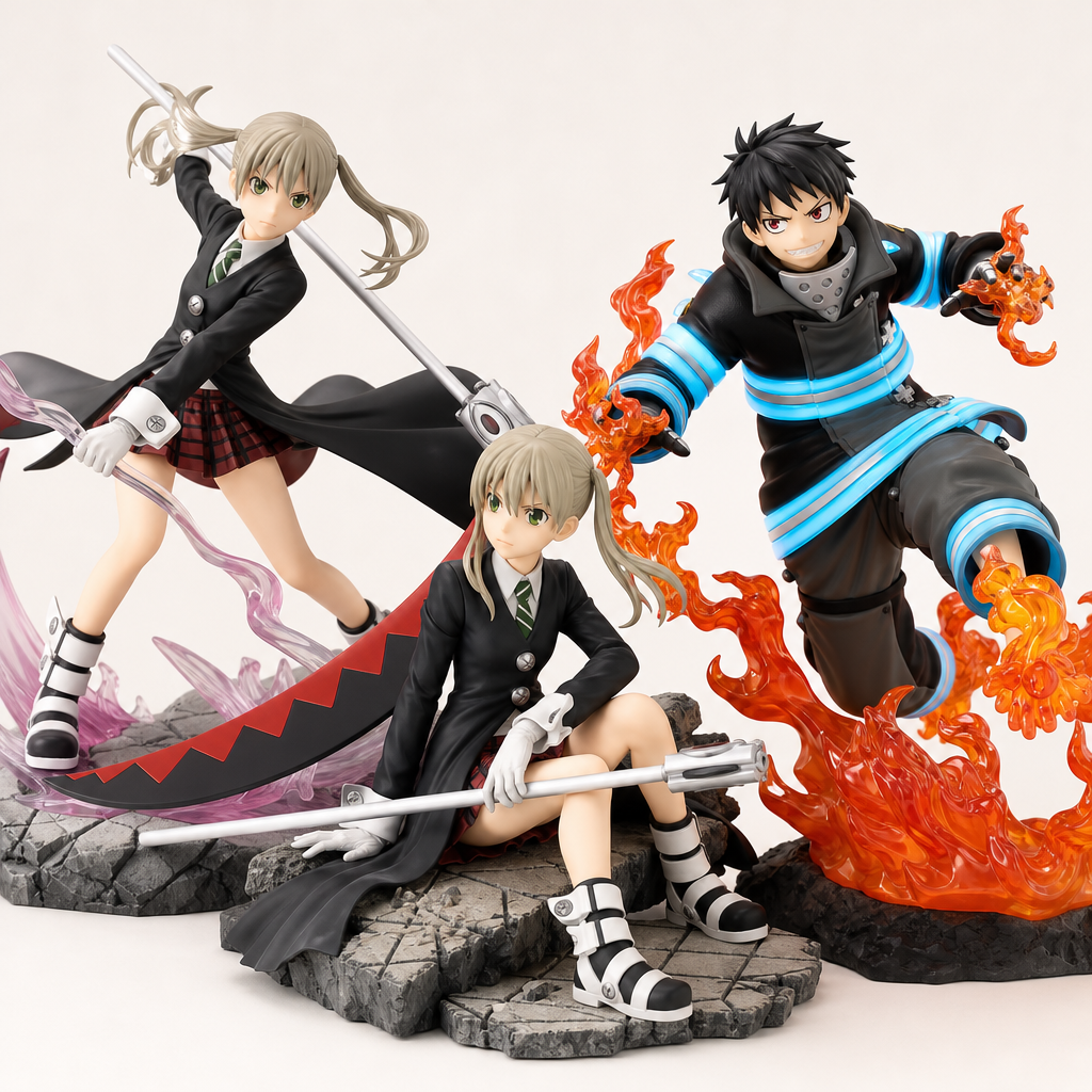 STATIC ARTS SOUL EATER maka albarn figure Fire Force after episode square enix Collector's Guide: What to Look For
