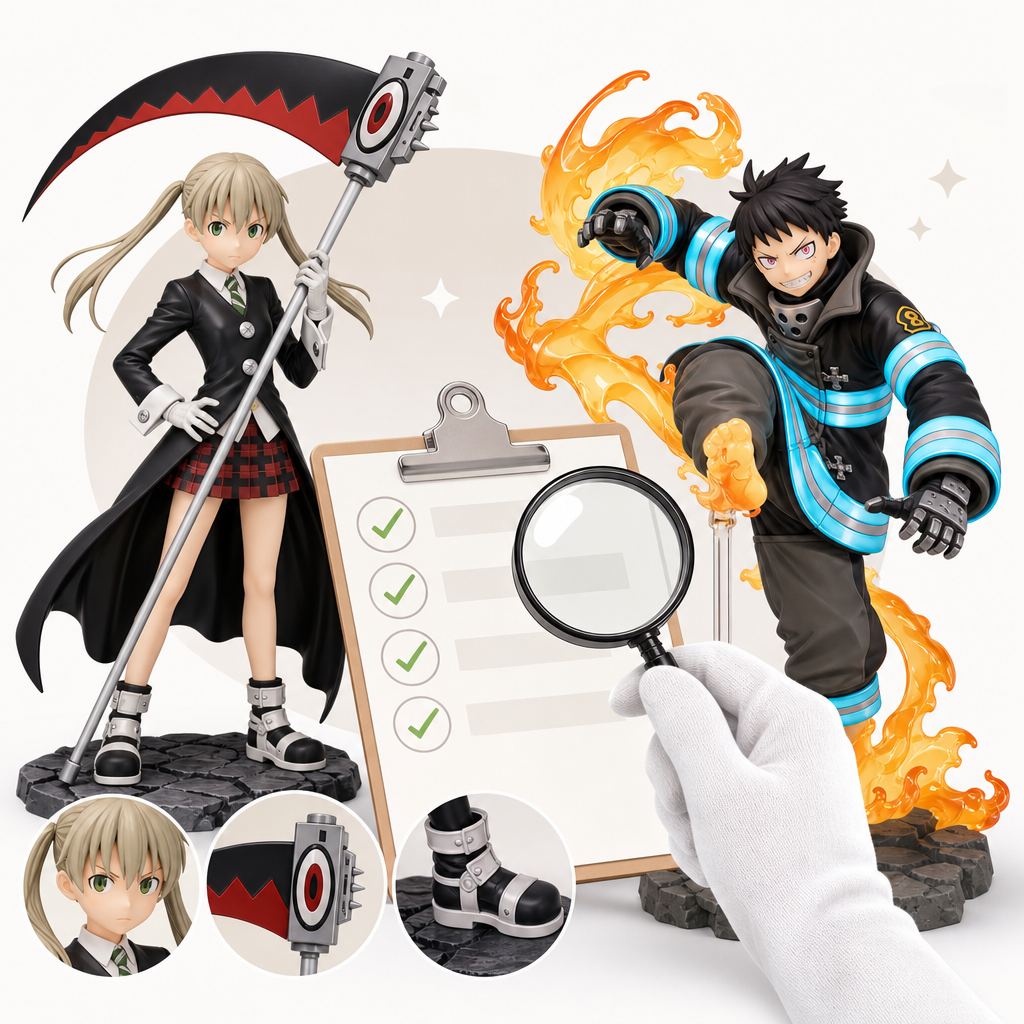 STATIC ARTS SOUL EATER maka albarn figure Fire Force after episode square enix Condition Checklist