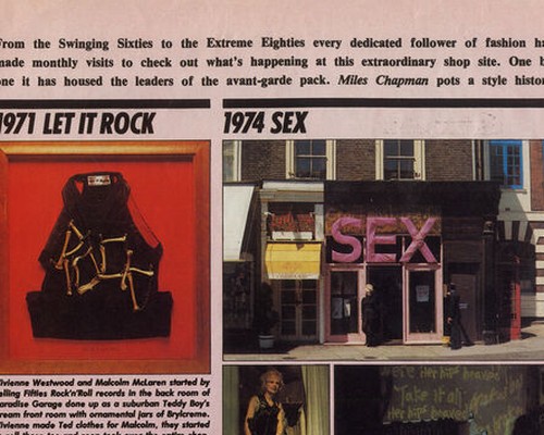 The shop at 430 King's Road, Let it Rock and SEX