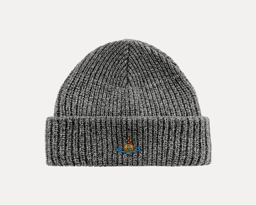 Vivienne Westwood Sporty Beanie in black and white