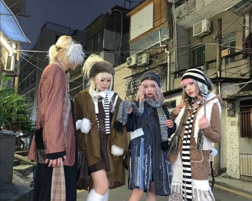 Styled with layers and a scarf